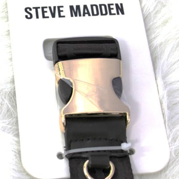 👜 Steve Madden Espresso Brown Faux Leather Belt Bag Fanny Pack Crossbody NWT - Picture 4 of 8